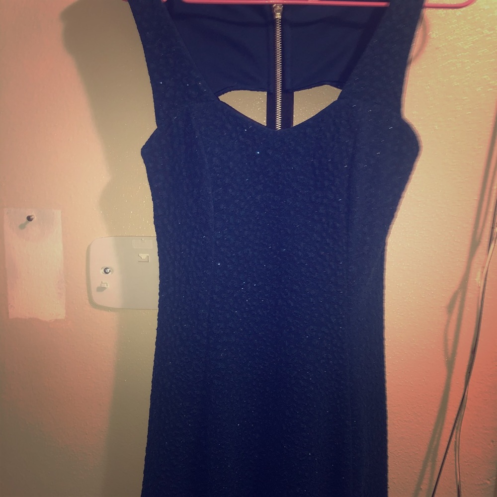 Sparkle blue dress